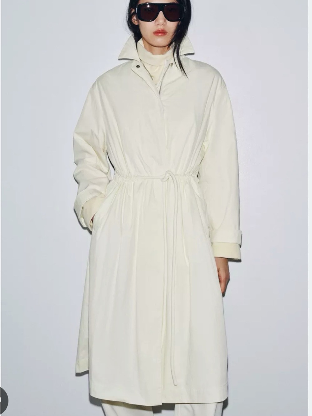 ZARA oversized trench coat